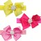 Wrapables Ribbon Bow with Rhinestone Button Center Stretchy Headband, Set of 12